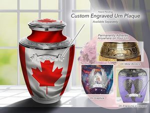 Handmade <b>Large</b> Adult Size Mosaic Aluminium Glass Cremation <b>Urn</b> Individual Tiles Applied Hand Unique Funerals Burial Supply Ashes - Product Image 6