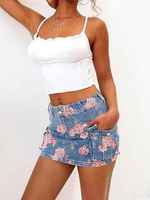 Jupe en jean mi-longue décontractée pour filles, nouveau style, taille empire, en tissu respirant Spandex/Polyester, haute qualité, couleur estivale, vente en gros