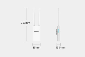 Comfast CF-EW72 V2 Long Range 2.4/5.8GHz ngoài trời không dây mạng CPE cầu điểm truy cập cho Ubiquiti nanostation Loco M5 - Product Image 6