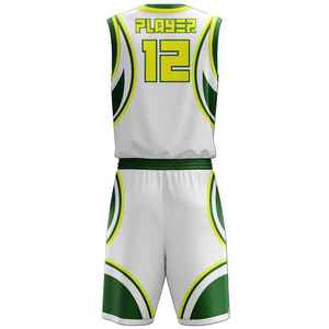 Uniformes de baloncesto personalizados ideales para la práctica diaria, hechos con poliéster ligero y transpirable. - Product Image 4