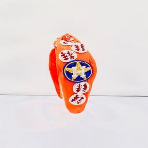 Nouveau tendre 2025 travail manuel orné bandeaux noués bandeau perlé de graine accessoires de cheveux noués haut spécial - Product Image 3