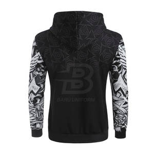 Vêtements de rue à capuche de haute qualité Collection hiver décontractée Sweat à capuche doublé avec conception par sublimation avec logo avant Vente en ligne Pakistan - Product Image 3