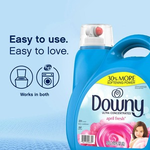 Suavizante líquido ultraconcentrado de Downy April Fresh, 170 FlOz, ecológico y desechable para uso en detergente para ropa - Product Image 5