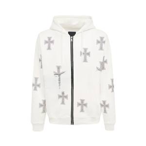 Survêtement pour homme tendance avec strass, sur mesure, léger, facile à porter, respirant, matériau durable, survêtement avec strass - Product Image 3