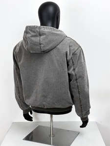 Sweat à capuche en toile de canard vintage personnalisé, 100% coton, veste de travail pour hommes, pour ouvrier, mécanicien, charpentier et ouvrier de chantier - Product Image 4