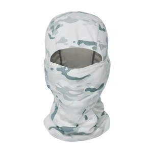 High Quality Custom Logo Fleece Ski Mask Full Face <b>Cover</b> 1 Hole Balaclava Face Warm Winter Cap for Fishing & Cycling - Product Image 1