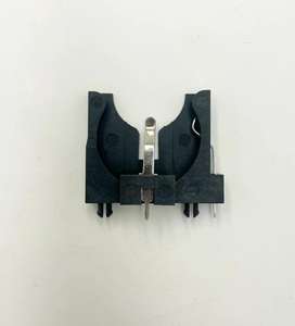 Support de pile bouton CR2450 LITE 2A à courant nominal, orientation à angle droit, contact en acier, conforme RoHS - Product Image 4