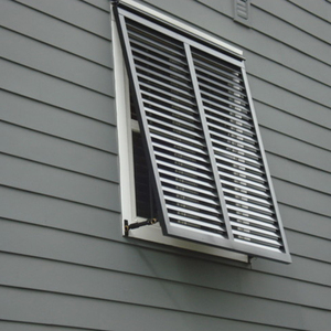 TOMA AS2047 Volets ouvrables extérieurs Volets Bahama <span class=keywords><strong>à</strong></span> persiennes réglables Volets Bahama en aluminium Volets stores platation pour fenêtres - Product Image 6