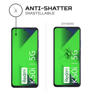 ANTISHOCK <b>Screen</b> Protector for Xiaomi Redmi K50i 5G Premium Phone <b>Cover</b> with Antishock Technology - Product Image 5