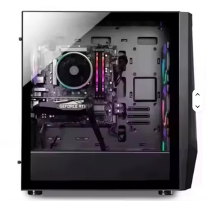 Computadora de Escritorio Negra de Alto Rendimiento con Procesador AMD, Gráficos RTX 4060, 8GB/16GB de RAM - Product Image 1