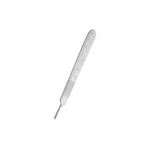Haute qualité 125mm/5 \ "droit No 3 Non stérile réutilisable en acier inoxydable porte-lame chirurgical manuel BP Scalpel poignée chirurgicale - Product Image 3