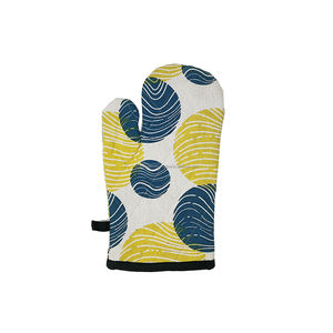 Mitaines de four en coton pur essentiel culinaire pour la sécurité des mains et le style Mitaines de four de cuisine à motif élégant pour la cuisson et la cuisson - Product Image 5