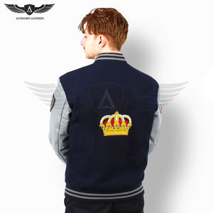 Diseño personalizado de moda ligero Lettermen chaqueta de invierno OEM al por mayor tasa Chenille bordado Letterman chaquetas para adultos - Product Image 4