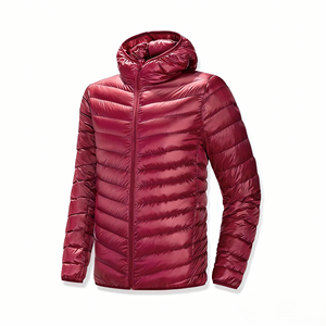 Chaqueta Ligera con Capucha Impermeable y Cortavientos para Otoño/Invierno, para Hombre, Talla Grande, Deportiva, Juvenil, Blanca, Corta, Cálida, de Color Sólido - Product Image 4
