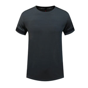 T-shirt de course à pied de haute qualité pour hommes, haut de fitness élastique, vêtements de sport respirants pour l'entraînement sportif, t-shirts pour hommes - Product Image 5