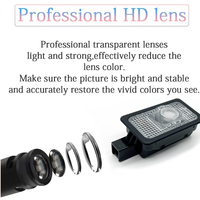 Venta al por mayor para Honda Accord 11th Generation INSPIRE Icon proyector de luz LED luces de puerta de coche Ghost Shadow nuevos accesorios de coche