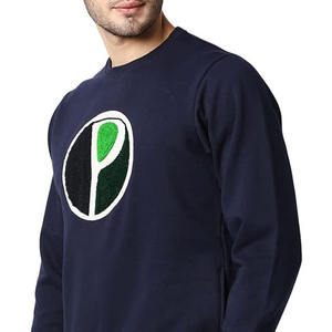 Sweat Homme Couleur Unie Brodée Meilleure Qualité Prix Bas Style Streetwear Hiver - Product Image 5