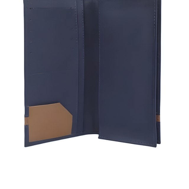 Navy Blue With Brown Strip