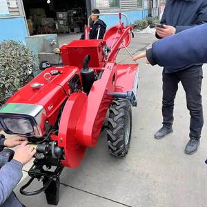 Tractor de mano original hecho en Alemania para agricultura 18hp Mini Tractor de dos ruedas para caminar a mano mejor a la venta al por mayor - Product Image 5