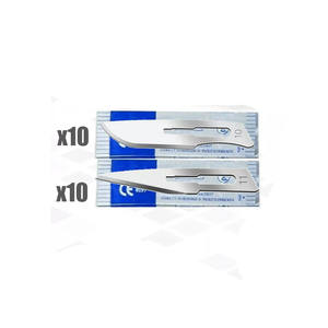 Juego básico de instrumentos de cirugía menor reutilizable o grado 33 piezas herramientas quirúrgicas de acero inoxidable con caja esterilizable CE ISO aprobado - Product Image 5