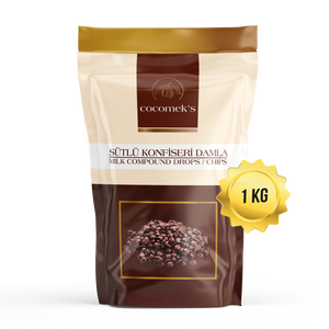 Cocomek นมช็อกโกแลต1กก. หยดผสมรสชาติที่เหลือเชื่อสำหรับตกแต่งเบเกอรี่มีฉลากส่วนตัว - Product Image 6