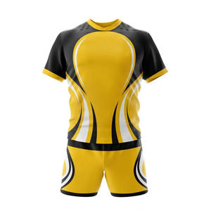 Vêtements d'entraînement Uniforme personnalisé de rugby d'équipe à prix raisonnable Meilleure vente en gros d'uniformes de rugby à impression personnalisée - Product Image 1
