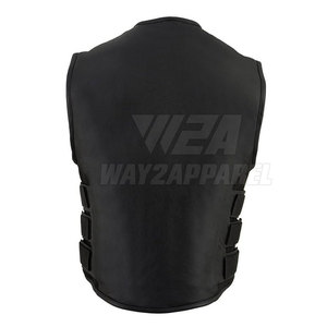 Chaleco de Motocicleta de Cuero Personalizado, Chaleco de Motociclista de Cuero 2026 - Product Image 2