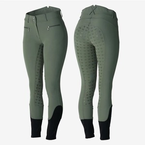 กางเกงขี่ม้าเอวสูงสำหรับผู้หญิงกางเกงขี่ม้าแฟชั่นดีไซน์ทันสมัย - Product Image 5