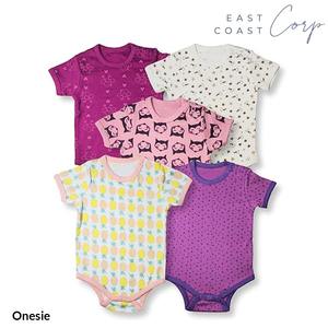 Body de algodón suave para bebés 100% algodón puro - Product Image 1