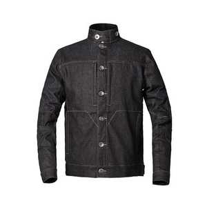 Chaqueta vaquera informal de algodón para hombre de la mejor calidad con logotipo personalizado Abrigo vaquero OEM para hombre Estampado de leopardo de invierno Logotipo personalizado Denim - Product Image 1