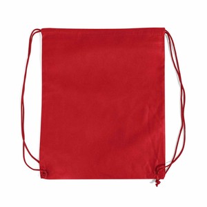 Mochila con cordón de ajuste, color naranja sólido, poliéster, informal, para gimnasio, unisex, ligera, plegable, duradera, correa ajustable, asa suave - Product Image 5