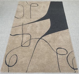 Tapis en laine ultra doux de luxe tapis de sol à poils coupés tuftés à la main antidérapant pour la maison hôtel salon tissé à la main ensembles de tapis tissés - Product Image 1