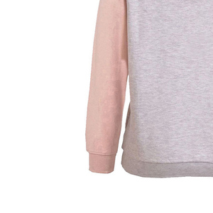 Sweat-shirt à capuche coupe-vent pour femme en molleton imprimé à grammage élevé, avec logo frontal sur double panneau, mode automne-hiver - Product Image 5