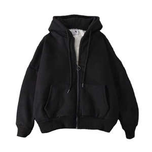 Sweats à capuche zippés Sweats à capuche à col unique à vendre en vrac Sweats à capuche zippés - Product Image 4