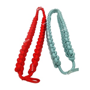 Wholesale <b>Red</b> Shoulder Cord with Button Loop Decorative Uniform Accessory - Product Image 1