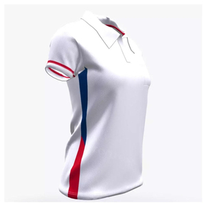 Chemises pour femmes respirantes, écologiques, à séchage rapide, sur mesure, OEM, de haute qualité, couleurs et logo personnalisés - Product Image 3