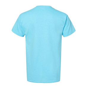 Moda para hombre Loose Fit Crewneck Camiseta sólida Atlético Ligero Manga corta Gimnasio Entrenamiento Camisetas Amarillo - Product Image 5