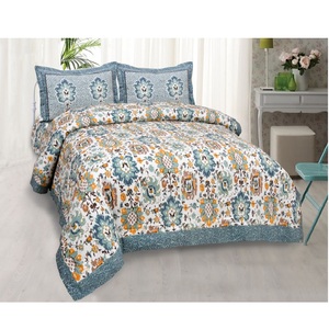 Multi colour modern farmhouse style 100% Organic Cotton Bedding Set cute Pillowcase GOTS Certificate elegant Bedroom Duvet Covers - Product Image 6