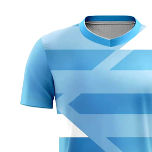 เสื้อฟุตบอลยูนิเซ็กซ์ปี 2024 ระบายอากาศได้ดี น้ำหนักเบา สวมใส่สบาย พิมพ์ลายแบบรีดร้อนตามสั่ง แขนสั้น สินค้ามาใหม่ ลดราคา - Product Image 3