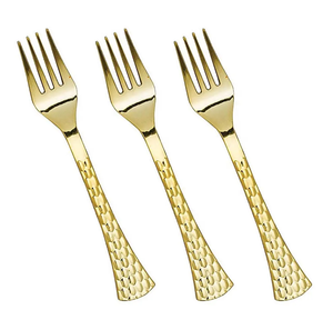 Tenedor de cóctel de latón con pulido mate con mango colorido, tenedor de fruta de acero espejado para restaurante en casa y artículos de hotel - Product Image 5