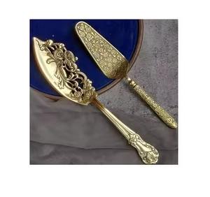 Brass <b>Cake</b> Knife and <b>Server</b> Set Brass Kitchen & Tabletop <b>Cake</b> <b>Server</b> Set - Product Image 6