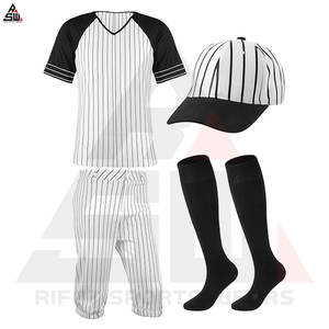 Nouveaux ensembles d'uniformes de baseball imprimés respirants avec étiquette personnalisée en gros-Couleurs et logos personnalisés de conception professionnelle - Product Image 5