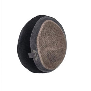 Perruque toupet Miraje Model Taz BD en cheveux humains Remy indiens avec une densité de 100%, vague profonde naturelle et vague corporelle, base en dentelle PU - Product Image 5