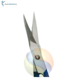 Tijeras para Cutículas de Salón de Belleza Elite, Punta de Flecha Súper Afilada, Diseño Multicolor, Tijeras Curvas de Lujo para Cutículas, Ultra Afiladas - Product Image 5