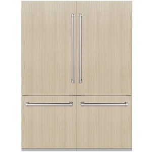 60-Inch 32.2 Cu. Ft. Panel Ready Electric 4-Door French Door <b>Refrigerator</b> Stainless Steel Internal Water Ice Dispenser 32.2 Cu. - Product Image 6