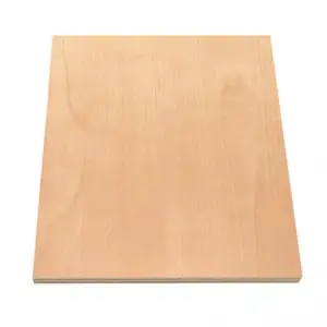 Strong toughness laser cut plywood 2mm 3mm 4mm 5mm 6mm 9mm 10mm birch/poplar/alder/walnut/basswood plywood for laser cutting