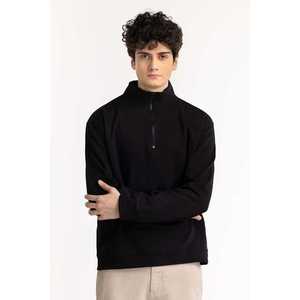 <b>Maroon</b> Organic French Terry 100% Cotton Breathable Half Zip Sweatshirt Custom Logo Pullover Casual Streetwear Hoodie <b>Top</b> OEM ODM - Product Image 1