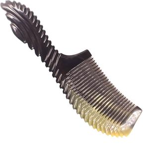 Peine de Cuerno de Búfalo Ecológico de Alta Calidad, Peine Único para el Cuidado del Cabello, Peine para Piojos para Uso en Casa, Salón y Viajes, Cuerno Natural - Product Image 6