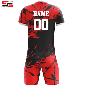 Maillot de football sportif de qualité supérieure OEM, ensemble d'uniformes de football personnalisés, fabricant de maillots de football - Product Image 2