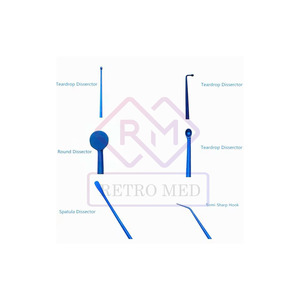21cm Micro Nervio Gancho Vaso Gancho Titanio Micro Espátula Disectores Micro Cureta Nervio Lágrima por MEDICAB INSTRUMENTS - Product Image 3